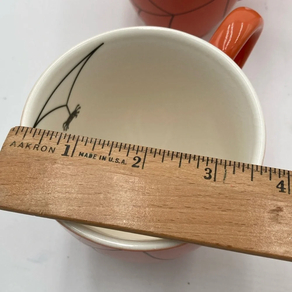 Williams Sonoma Spider Web Mugs (set of 3)